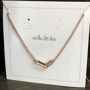 Love Link Necklace Rose Gold